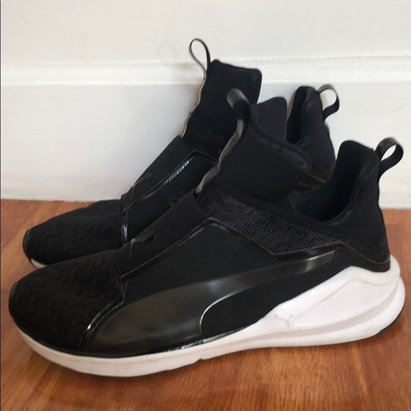 Puma Shoes - Puma Shoes Mesh Black Kylie Jenner Lifestyle 8.5